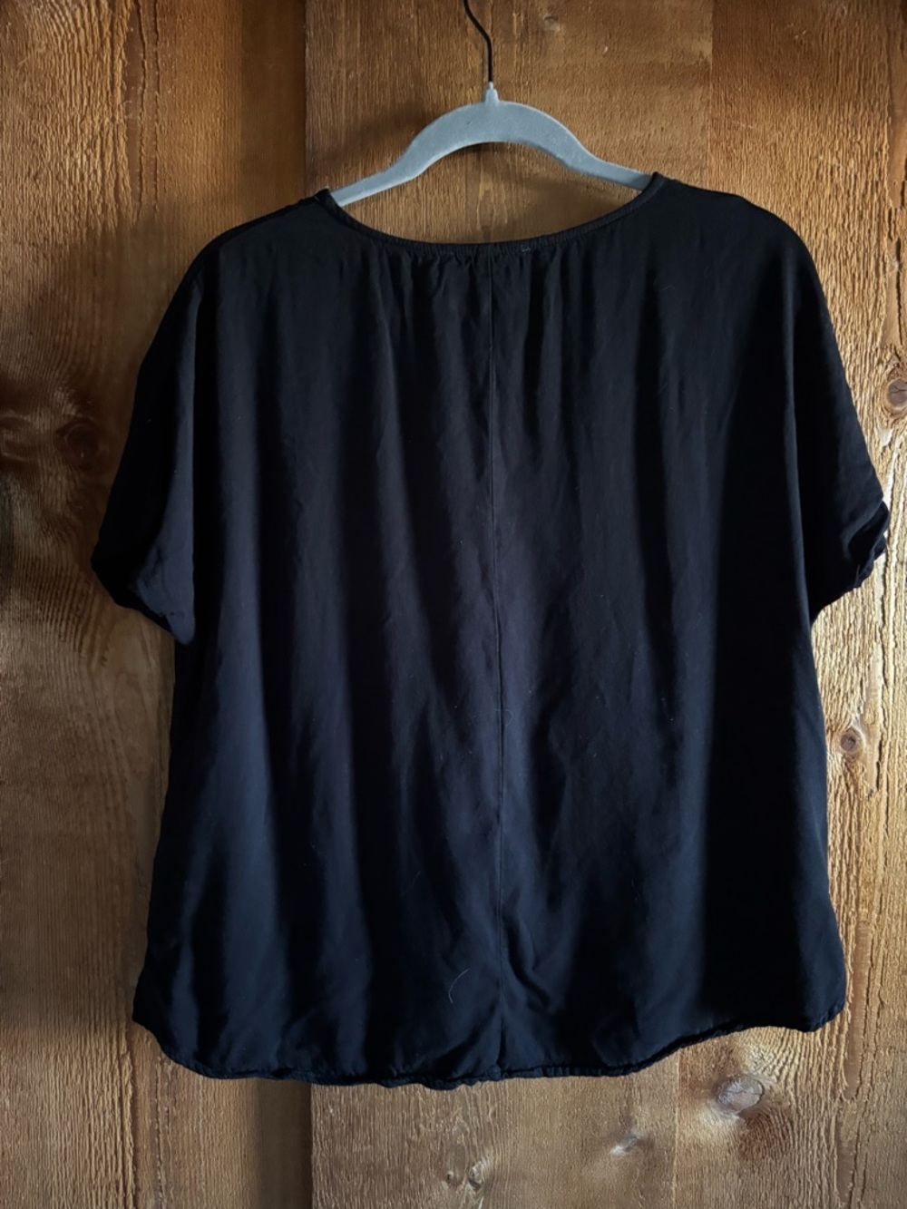 Savanna Jane Embroidered Floral Boho Top Black Medium - Picture 5 of 7